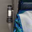 Tommy Bahama Wonder Wheeler Deluxe Folding Beach Cart, Portable Caddy for Towels and Beach Accessories, Stores 48-Quart Cooler & 4 Chairs, Blue