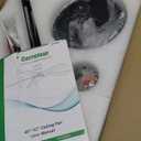 Carrefour Ceiling Fans with Lights 52 Inch Remote and App Control, Low Profile Flush Mount Modern Ceiling Fan with RGB Light, 6 Speeds Reversible DC Motor, Dimmable 3 CCT for Bedroom, Living Room (Matte Black)