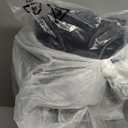 FUANNA Full Size Comforter Sets 7 Pieces, Luxury Seersucker Bed in a Bag Full for All Seasons, Soft Bed Sets with Comforter, Flat Sheet, Fitted Sheet, Pillowcases & Shams for Bedroom, Black