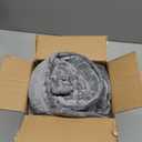 Bedsure GentleSoft Fleece Bed Blankets Full Size Grey - Soft Lightweight Plush Fuzzy Cozy Luxury Blanket Microfiber, 84x90 inches