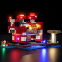 Light kit Compatible with Lego The Mooshroom House - No Model Only Light, LED Lighting Accessories Compatible with Lego Moo Mushroom House 21270 
