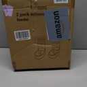 Automatic Dog Cat Feeder and Water Dispenser Gravity Food Feeder and Waterer Set with Pet Food Bowl for Small Medium Dog Puppy Kitten, Large Capacity 1 Gallon x 2(Grey)