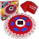 rytopt Juegos De Mesa, Juegos De Mesa En EspañOl, 24 Letters, 2-8 Players, 15-20 Minute Play Time, Board Games, Challenge Educational Vocabulary for Adults, Easter, Halloween, Christmas, Party Favors