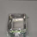 Luck Dawn Crate Dog Bowl, Stainless Steel Removable Hanging Food Water Bowl Crate Coop Cup,Pet Cage Bowls with Bolt Holder for Dog, Puppy, Cat, Rabbit, Bird,Small Animals (Large (Pack of 2)) (Blue+Green)