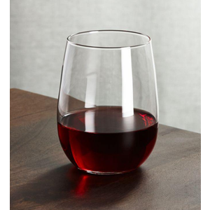 Stemless Glass 17 Oz 2 Pack