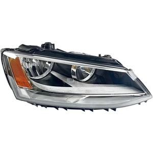 SIEMID Right Passenger Side Headlight Assembly Replacement for 2011 2012 2013 2014 2015 2016 Volkswage.n Jett.a, Fits Models 5C7941006 / VW2503146