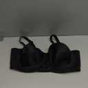 Playtex Women's Wireless Bra, 18 Hour T-Shirt Bras, Moisture-Wicking, Full Coverage, Smoothing (44DDD, Black)