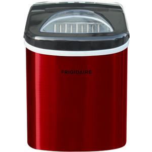 FRIGIDAIRE RIC117-SSRED Stainless Steel Ice Maker Medium Red S/S