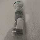 UPTRONIC Toilet Brush, Toilet Bowl Brush with Extra Long Handle Durable Bristles Toilet Scrubber and Covered Holder for Toilet Brush Set for Bathroom Cleaning (Brown, 1 Set)