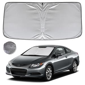 Amazon.com: KAYZT Windshield Sun Shade for 2012-2015 Honda Civic Foldable Sunshade Front Window Custom Fit Car Accessories : Automotive