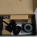 Black Interior Door Knobs for Bathroom & Bedroom, Pismo Doorknob Turn Lock with Square Rosette, Heavy Duty Privacy Door Knob with Lock (1)