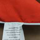 JOJOGOGO Red Outdoor Waterproof Sun Fade Resistant Lumbar Pillow Covers 12x20 Set of 2, Winter Christmas Red Lumbar Pillows 12 x 20 for Couch Porch Patio Furniture (with White Piping)