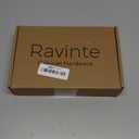 Ravinte 20 Pack 1-1/4 inch Kitchen Cabinet Knobs Champagne Bronze Dresser Zinc Pulls Door Drawer Handles for Dresser Drawers