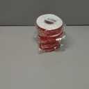 4 x 1 inch x 25 Yards Double Faced Red Polyester Satin Ribbon for Gift Wrapping,Wedding Decoration, Bows Making, Sewing, DIY Crafts