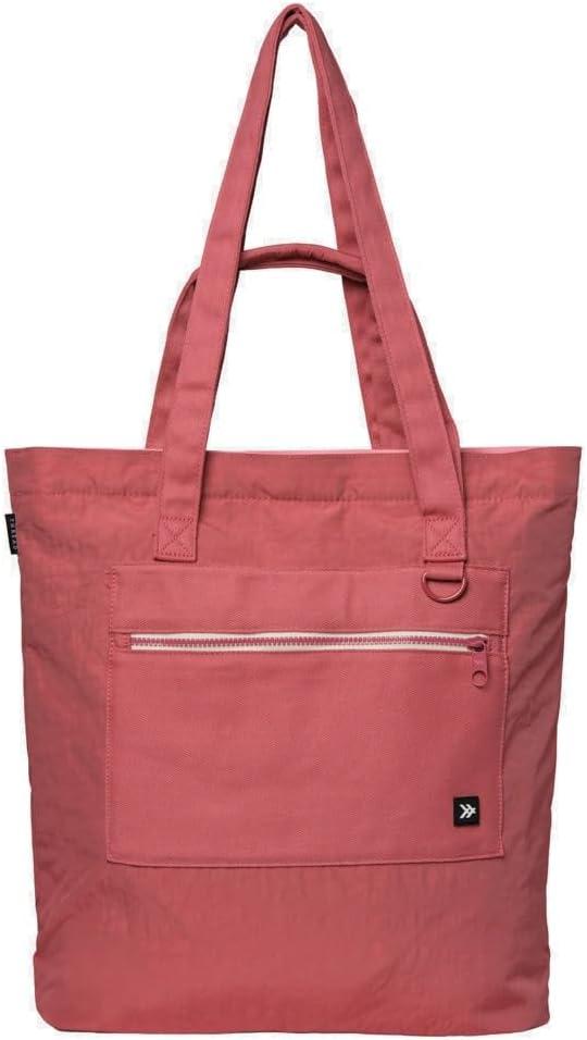 Thread Wallets Utility Tote  Large Travel Tote with Multi-Pocket Design, Laptop Compartment & Work Bag for Women (Rose Water)