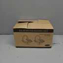 Aqonsie Solar Barn Lights with 3 Lighting Modes & Motion Sensor, Rustic Vintage Solar Shed Light, Waterproof Outdoor Wall Light for Barn, Shed, Chicken Coop, Porch (Black (2 Pack))