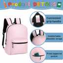 gisgfim 48Pack 17inch Backpacks in Bulk for Outdoor Travel Book Bag Wholesale Zippered for Elementary Middle High School Students Back to School Supplies 12 Boho Colors