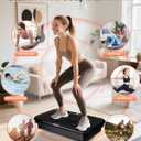 ROTAI Vibration Plate Exercise Machine for Lymphatic Drainage Massager & Weight Loss, 400 lbs Capacity Whole Body Vibrating Shake Plate Workout for Women and Men