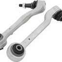 MOTOKU Pair Front Rearward Lower Control Arm with Ball Joint & Bushing Assembly for Cadillac ATS 2013-2019 CT4 2020-2022 RWD