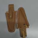 Pruner Holster,Garden Leather Hanging Pouch with Safety Lock for Hanging Pruning Shears for Garden Pruning Pliers Shears Scissors (Brown-2)
