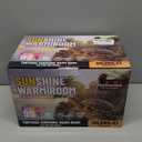 GOZILLA Adjustable Turtle Basking Platform with Basking Lamp, 11.8x7.9x7.9''Acrylic Turtle Topper & Dock, Hanging Platform Enclosure Warm Room for Small Turtles, Reptiles.(Large)