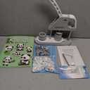 Button Maker Machine, 25mm (1inch), Pin Maker MachineDIY Pin Badge Button Maker Press Machine with Free 120pcs Supplies Circle Cutter Magic Book(White