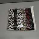 DiyJibb Headbands for Women, Stretchy Non Slip Soft Cotton Cloth Hair Bands for Sports, Workout, Yoga and Running, 7pcs (Leopard Print