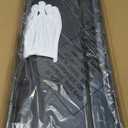 OYEAL Raised Garden Bed 32" Tall Elevated Planter Boxes with Trellis & Legs, Vertical Herb Garden Planter Outdoor for Gardening, Vegetables, Flowers, Herbs, Backyard, Black