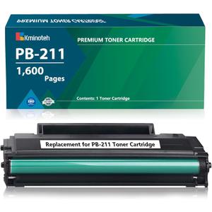 PB-211 Toner Cartridge Compatible for Pantum PB-211 PB211 PB-211E PB211EV Toner Cartridge Work with Pantum P2502W P2500W M6552NW M6550NW M6600NW M6602NW Series, Yeild up to 1600 Pages (Black-1 PACK)