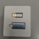 Apple MFi Certified 128GB Flash Drive for iPhone Thumb Drive Photo Stick, USB Memory Stick iPhone Flash Drive for Photos Videos, High Speed Jump Drive Compatible for iPhone/iPad/Android/PC (Blue)