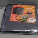 XL Toy Storage Organizer with Play Mat - Storage Bag/Box for Kids, Boys, Girls, Nursery, Playroom - Basket for Building Bricks/Blocks - Collapsible Fabric Cube Bin, 13"x13"x15" (Dark Gray)