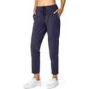 Seamaid Women's Golf Pants with Pockets 7/8 Stretch Travel Ankle Pants for Casual Athletic, L