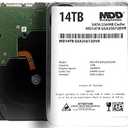 MDD 14TB 7200RPM 256MB Cache SATA 6.0Gb/s 3.5-inch Internal Hard Drive for Surveillance Storage (MD14TGSA25672DVR) 