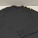 Womens Fall Long Sleeve Tunic Tops Casual Crew Neck Dressy Shirt Lace Patchwork Blouses Pullover Sweaters L