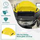 13" Windshield Windscreen Wind Splitter For Harley Road Glide 2023.5-UP