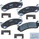 Bendix Priority1 CFC785 Disc Brake Pad Set for Escalade,ESV,EXT,Astro,Avalanche 1500,2500,C2500,Express,Silverado,Classic,3500 HD,Sonora,Suburban,Tahoe,GMC Safari,Savana,Sierra,Yukon,XL,Hummer H2