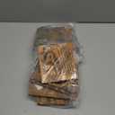 MIXUMON Wood Squirrel Feeder, Squirrel Feeders for Outside Winter, Wooden Chipmunk Feeder for Corn, Peanuts, Durable Box Easy to Fill with Removable Front Panel (Style 2)