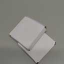 uxcell Cable Hole Cover, 3.1Inch/80mm Zinc Alloy Desk Wire Cord Cable Grommets Hole Cover for Office PC Desk Cable Cord Organizer, 2Pcs Bright Silver