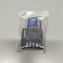 Combination Lock for Outdoor & Indoor | Heavy Duty, Weatherproof, 4-Digit Security | Padlock for Lockers, Gates, Fences, Sheds, Storage | 1-Pack, Black