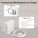 85W Mac Book Pro Charger,Charger Adapter with Fast Charging,Replacement AC 2T-Tip Connector Power Adapter,Laptop Charger Compatible with MacBook pro & Air 13 inch-15 inch Retina After Mid 2012