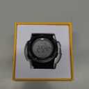 TICCI Men Women Unisex 8 Alarm Vibrating Watch Medication Aids Vibra Alert Pill Reminder Big Digits Waterproof (Black)