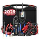 VDIAGTOOL V500 Pro Automotive Circuit Tester, Power Circuit Probe Tester Breaker Finder Tool, 9/30V Electrical Open Short Circuit Finder, Multimeter/Oscilloscope/Relay/Injector Test