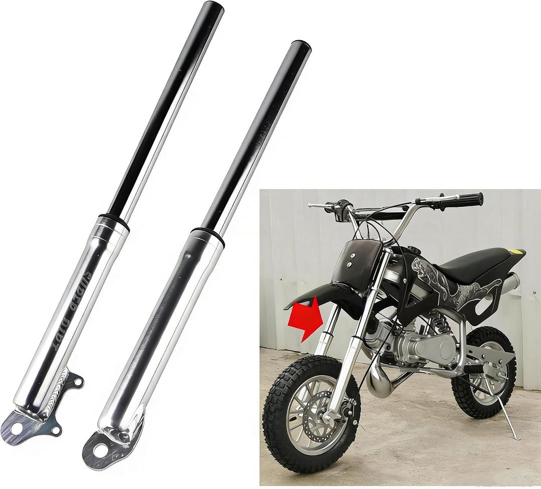 FLYPIG FRONT FORKS SHOCK MINI POCKET BIKE 47cc 49cc QG-50 FK08 for COOLSTER 2 STROKE
