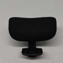 Office Chair Mesh Headrest Attachment Universal, Adjustable & Detachable Ergonomic Neck Support Cushion Clip On, Breathable Mesh Head Pillow Detachable (Sponge, Black)