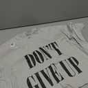 Don't Give Up T-Shirt T-Shirt, Size S, Gray
