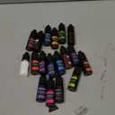 18 Colors Epoxy Resin Color Dye Colorant Liquid Epoxy Resin Pigment,10ml Each,Translucent