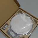 Amazon Basics Digital Kitchen Scale with LCD Display, Tare Function, Multiple Units, Weighs up to 11 Pounds, Batteries Included, Black and Stainless Steel