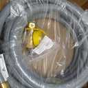 3/4" Natural Gas Hose for Generator, 24FT 3/4" ID Natural Gas Hose with Quick Connect for NG/LP Propane Appliances, Grill,Patio Heaters,Generators, Indoors & Outdoors CSA Certified