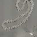 Pikake Lei Hawaiian Luau Lei Graduation Lei Hawaiian Wedding Accessories Artificial Pikake Garland for Wedding Graduation Hawaiian Party, 3.28ft