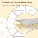 Designed Waterproof Pads for The Bottom of Mintakawa Automatic Litter Box Rollers; Waterproof, Tear-Resistant, Easy to Clean and Replace (Two Pack)